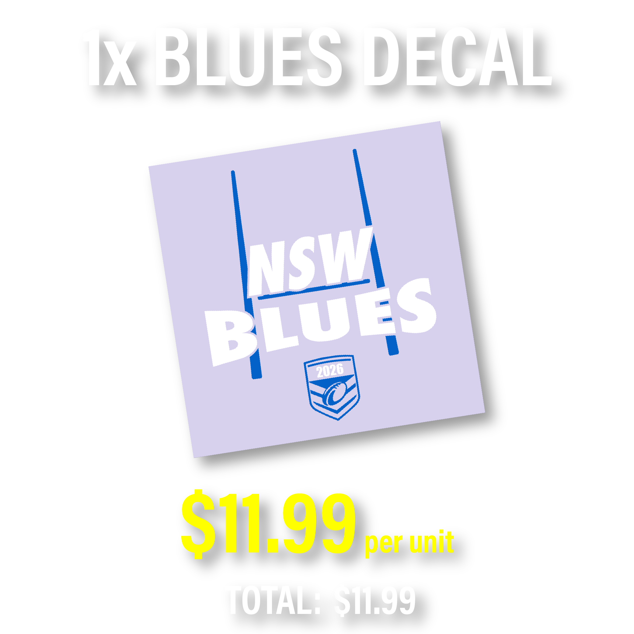 State of Origin Decals