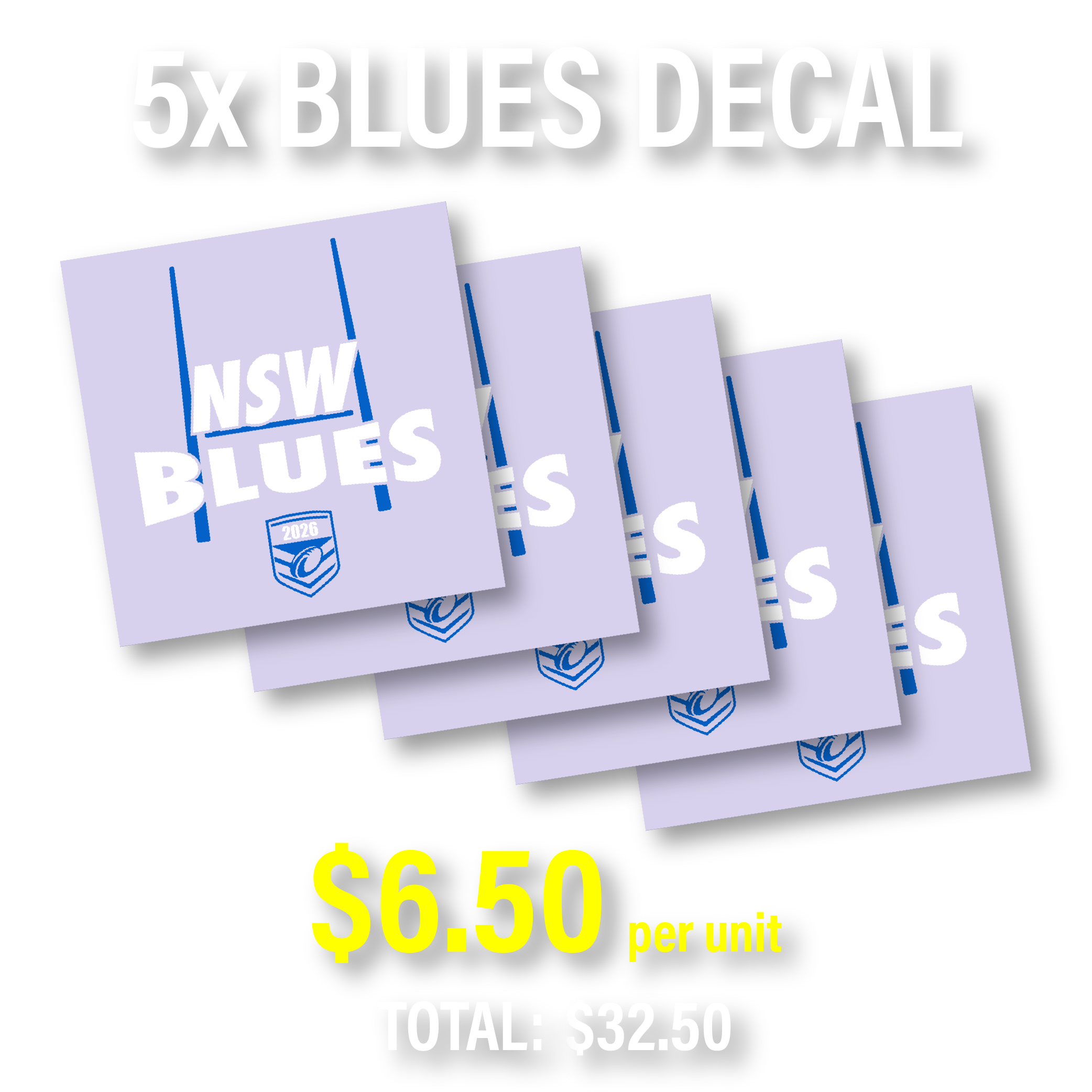 State of Origin Decals