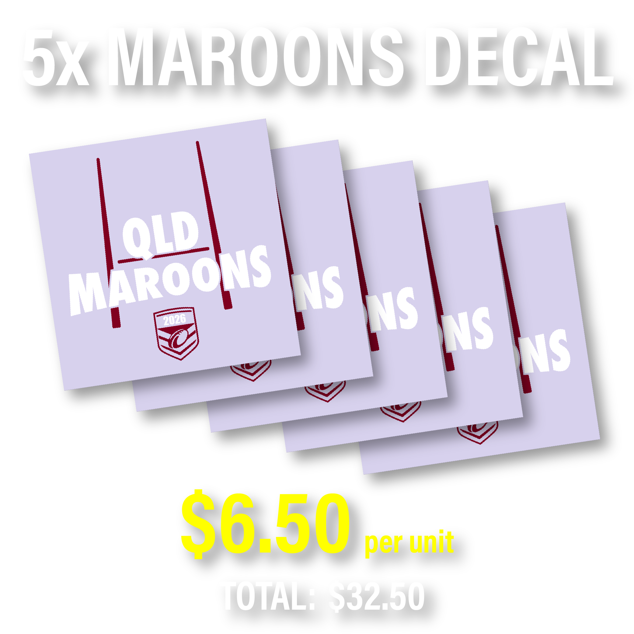 State of Origin Decals